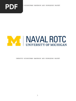 US Navy Rotc Manual