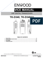 Service Manual: TK-D340, TK-D340 (U)