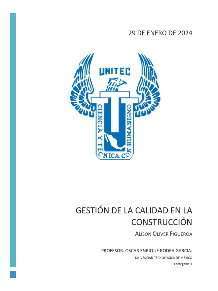 E1 Alison Oliver Propuesta Empresa PDF Calidad comercial 