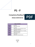 P1-F Compulsory Reading Pack