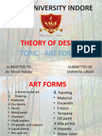 Sage University Indore: Theory of Design