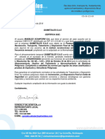 Certificacion - Prestacion Del Servicio - CAM - SCANFORM - 2018