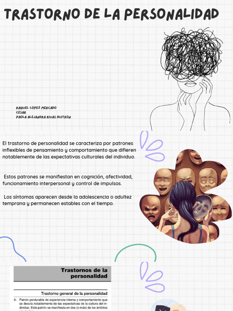 Psicoterapia Trastorno De La Personalidad Pdf Desorden De