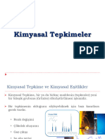 Kimyasal Tepkimeler-2