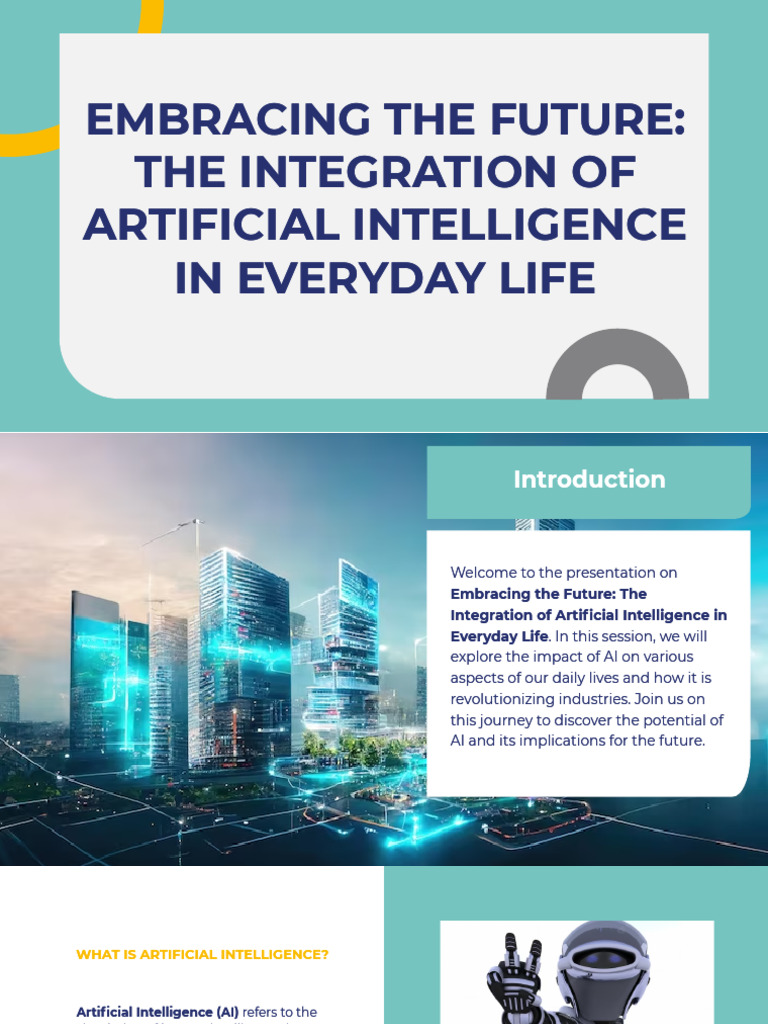 AI's Role in Everyday Life | PDF | Artificial Intelligence ...