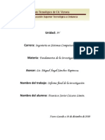 Informe Final de La Investigación