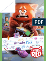 Turning Red Activity Sheets