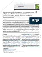 An Approach To Reconstruct The Thermal History in Active Magmatic Systems