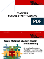 Safe at Schools Diabetes Training