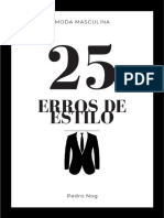 PDF Ebook Moda Masculina 25 Erros de Estilo - Compress