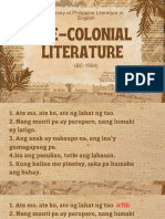Lit203 Reporting - Pre Colonial Period (Jamonong Gavile)