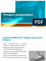 PTB210 Product Presentation