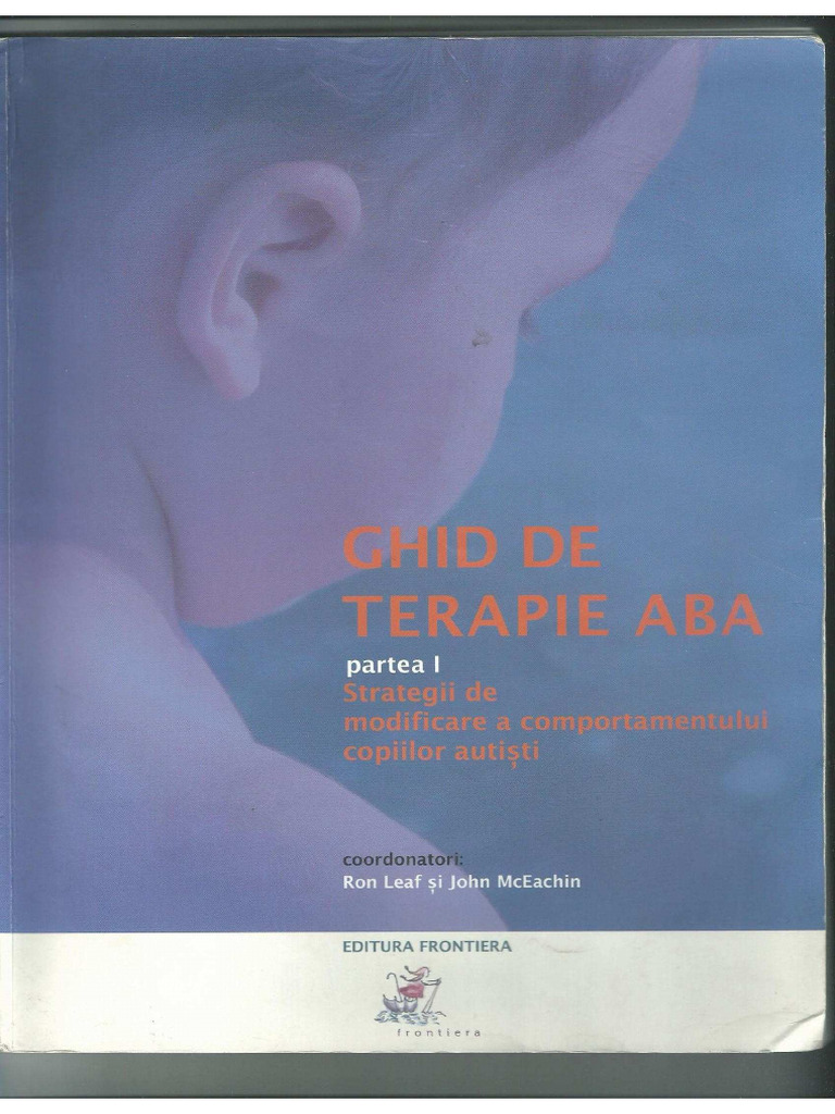 Toaz - Info Ghid de Terapie Aba Vol 1pdf PR | PDF