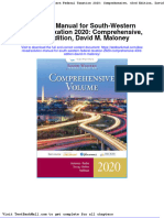 Full Solution Manual For South Western Federal Taxation 2020 Comprehensive 43Rd Edition David M Maloney PDF Docx Full Chapter Chapter