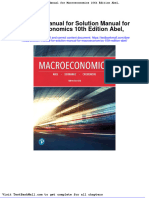 Full Solution Manual For Solution Manual For Macroeconomics 10Th Edition Abel PDF Docx Full Chapter Chapter