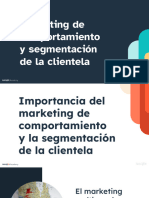 Lección 5 - Marketing de Comportamiento y Segmentación de La Clientela - Diapositivas