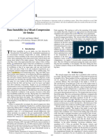 Buzz Instability in A Mixed-Compression