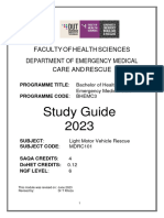 Medical Rescue IC 2023 - Study Guide - MDRB101