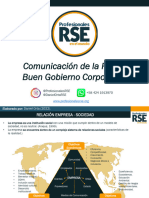 Comunicación RSE y BGC. Daniel Orta