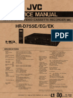 VCR Hr-D755e - Eg - Ek - Service Manual