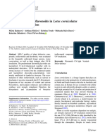 Accumulation of Isoflavonoid in Lotus Corniculatus After UV-B Irradiation