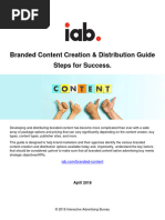 IAB Branded Content Creation and Distribution Guide 2018-04 FINAL