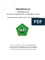 Proposal: Yayasan Zamzam As Syamsa