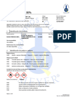 Hds - 5265 Acido Fórmico 88%