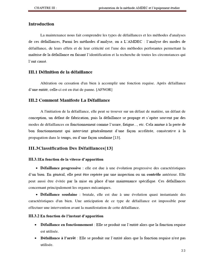 Méthode AMDEC : Analyse des Défaillances | PDF | Sécurité des systèmes ...