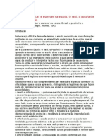 10-LERNER, Delia. Ler e Escrever Na Escola. O Real, o Possível e o Necessário