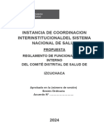 Reglamento de Funcionamiento Interno CDS