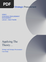 Chapter 2 Strategic Procurement Activities