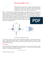 Differential Amplifier Circuit