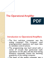 The Operational Amplifier