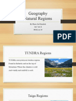 Geography Natural Regions