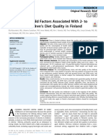 Parental and Child Factors Associated With 2 To 6