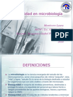 Bioseguridad en Microbiología