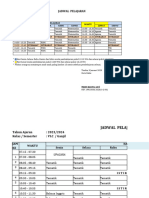 Jadwal Pelajaran 2023 2024