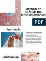 Método de Análisis Del Espermatograma