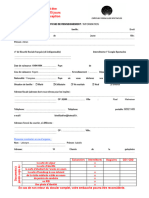 Fiche Renseignements Vierge