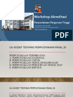 Workshop Akreditasi