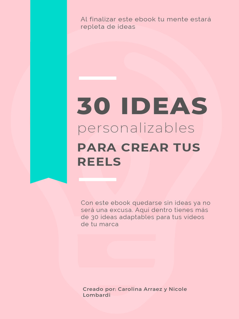 30 Ideas para Crear Reels Efectivos | PDF | Marca