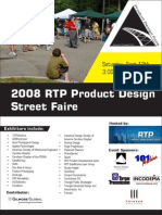 2008 RTP Product Design Street Faire Vendor Guide