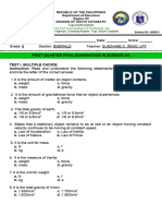 8-Science, Final 1ST Quarter