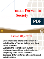 7the Human Person in Society