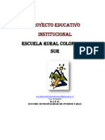 Proyecto Educativo 7725