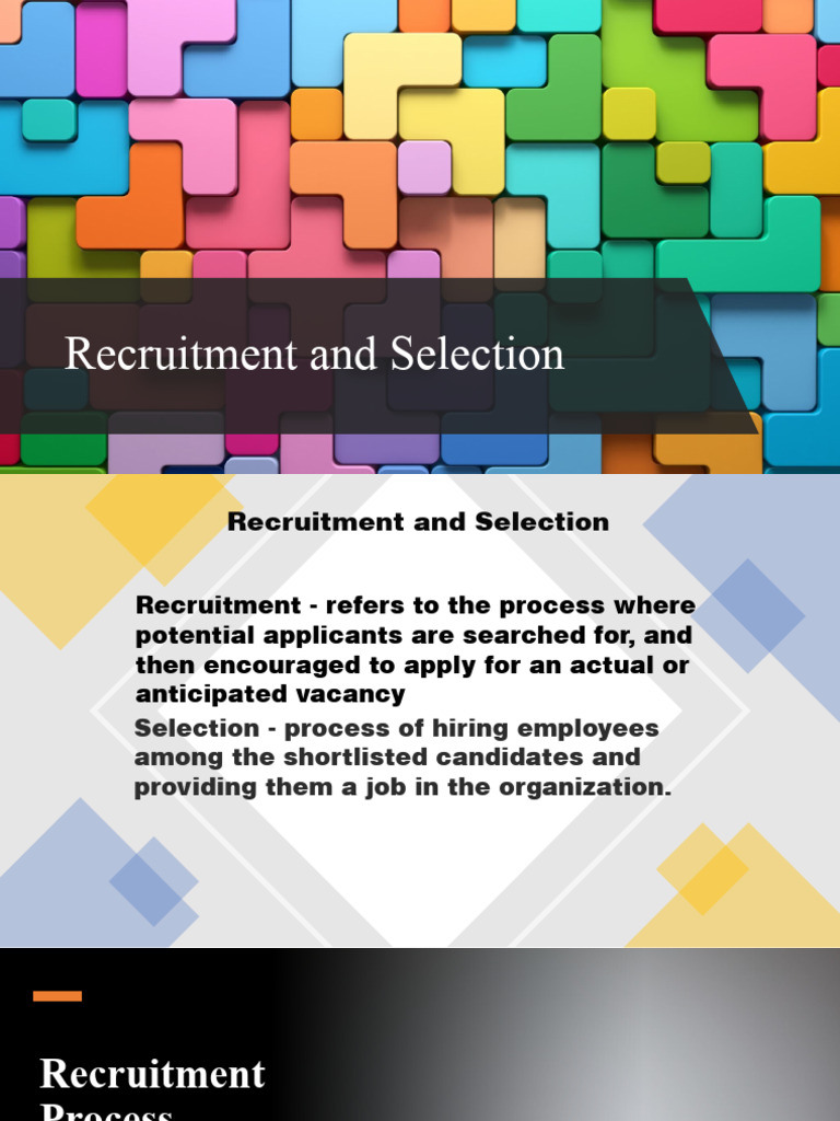 Recruitment and Selection | PDF | Recruitment | Employment