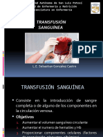Transfusion Sanguinea