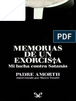 Memorias de Un Exorcista Gabriele Amorth