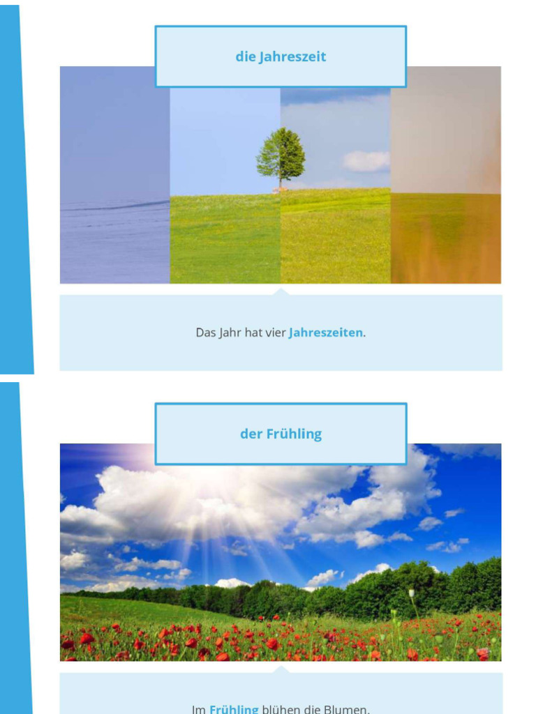 Die Jahreszeiten PDF
